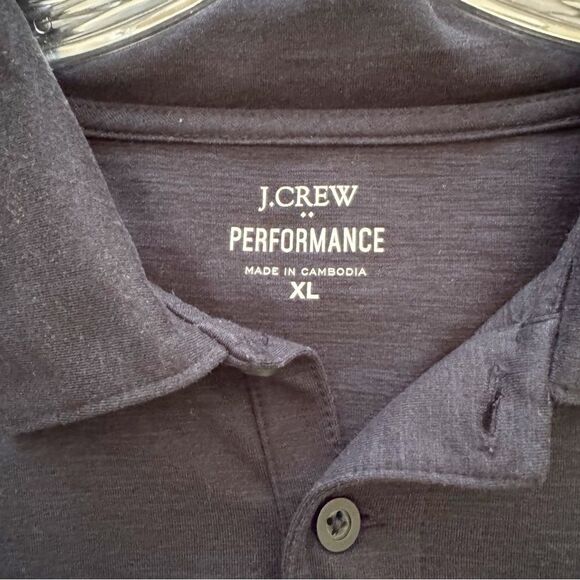 J. Crew Performance Navy Polo Shirt - Size XL - Picture 4 of 4